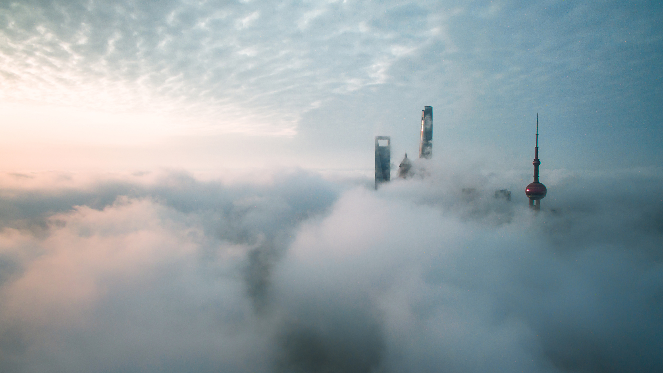Aerial View Of Shanghai